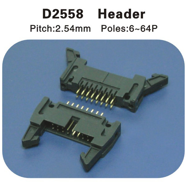 Header 2.54牛角 D2558